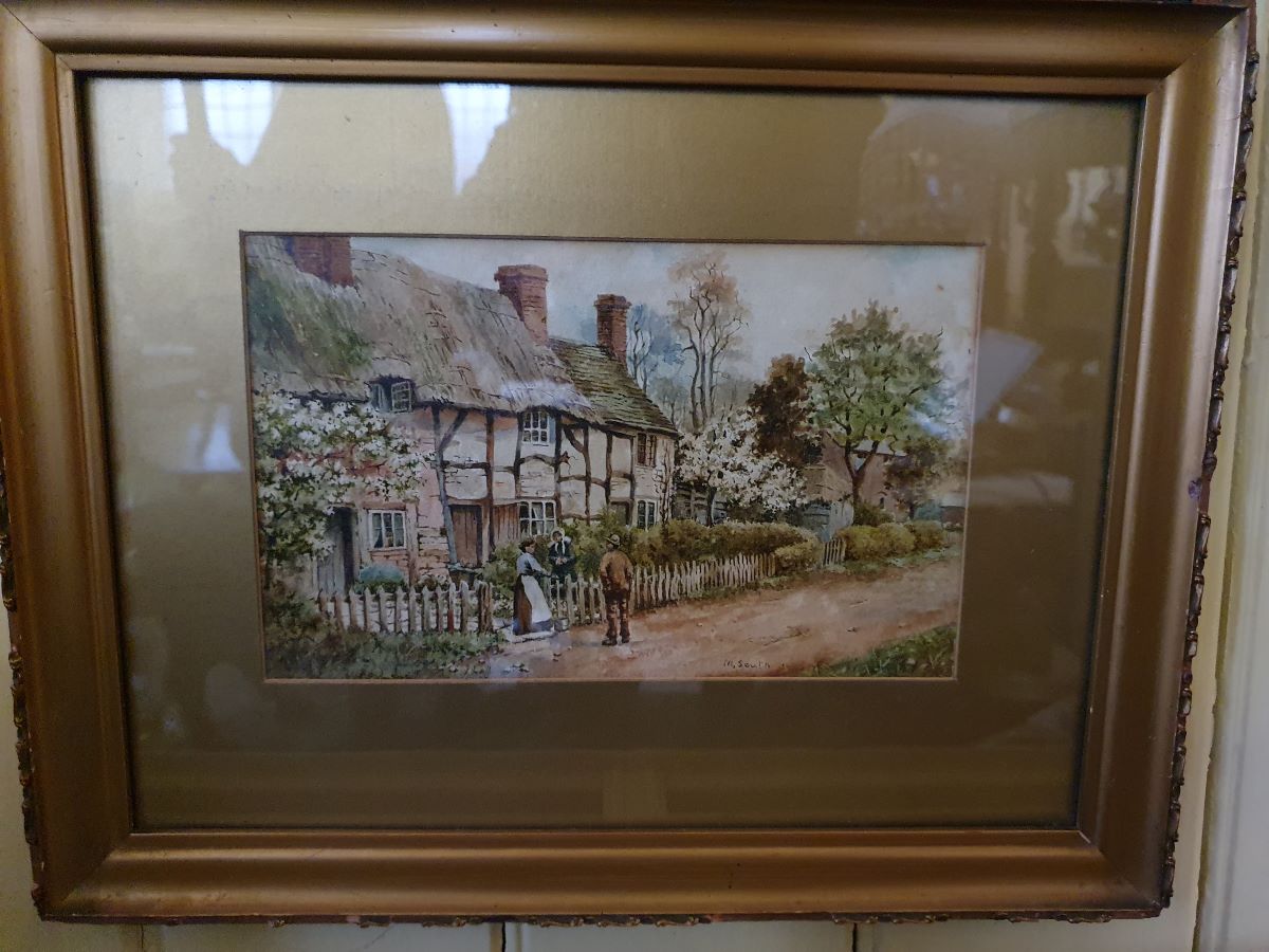 19th Century Watercolour Scene